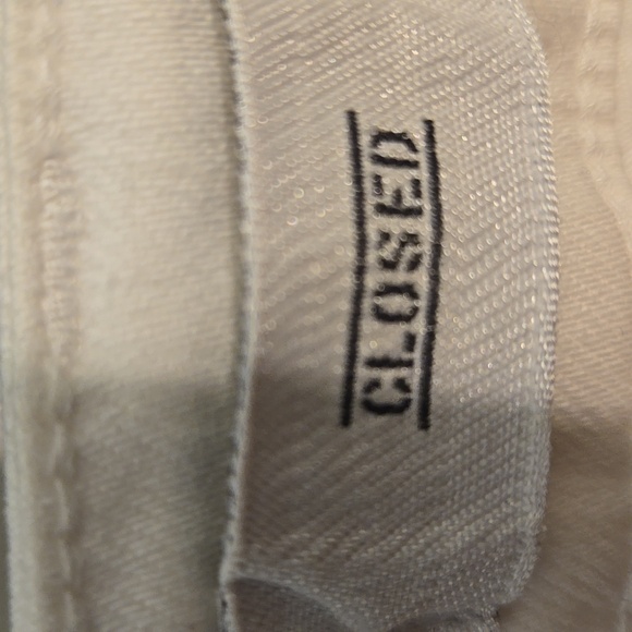 Closed Women's White Pedal Star Denim Jeans sz 26 - Picture 3 of 13